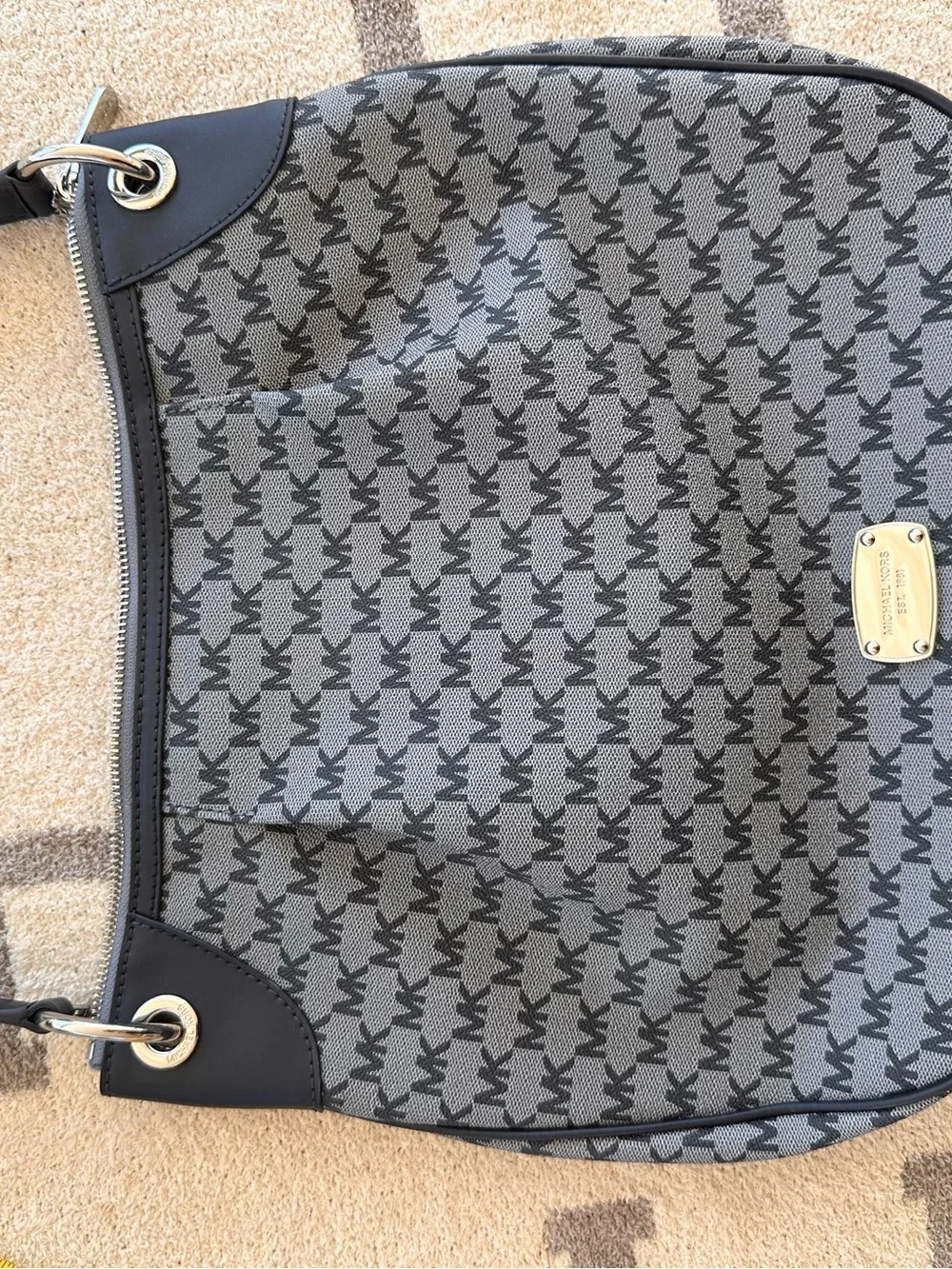 Navy blue Michael Kors bag